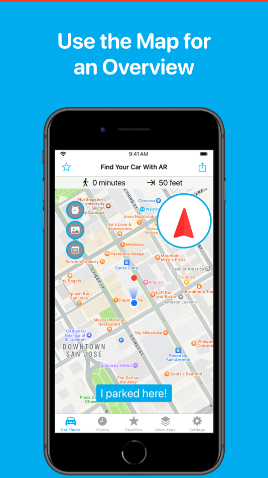 #4. Find Your Car with AR (iOS) 由: AugmentedWorks