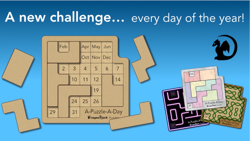 #1. A-Puzzle-A-Day (iOS) 由: DragonFjord