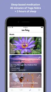 iam being - yoga nidra™ iphone screenshot 1