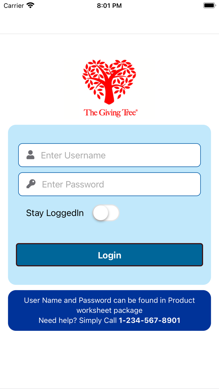 The Giving Tree Register