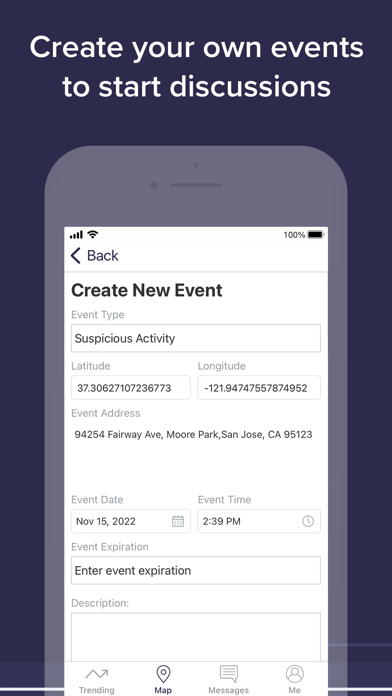 Eyetem - Community Safety Screenshot