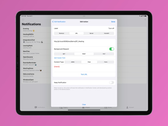 Pushcut: Shortcuts Automation iPad app afbeelding 7