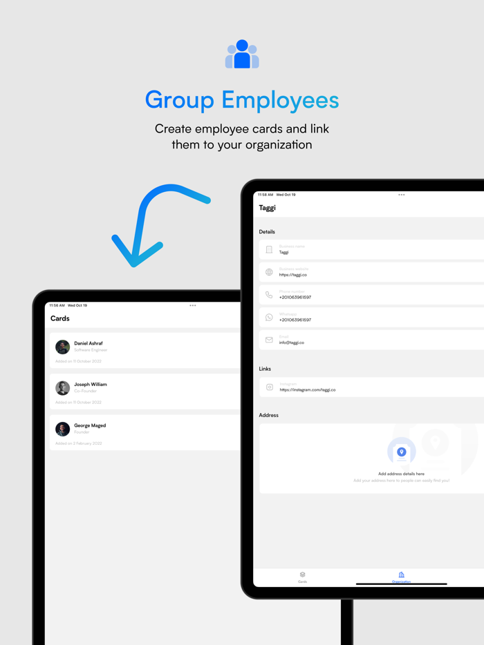 Taggi - Smarter networking