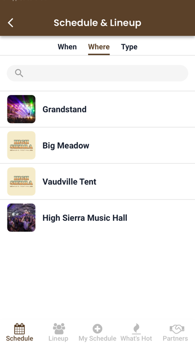 High Sierra Music Festival Screenshot