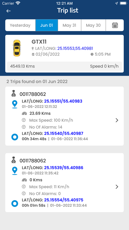 #5. Gtrackit GPS Tracking (iOS) 由: Naushad Assanar