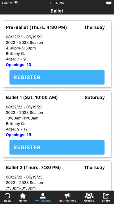 Anne Kaye Academy of Dance Screenshot