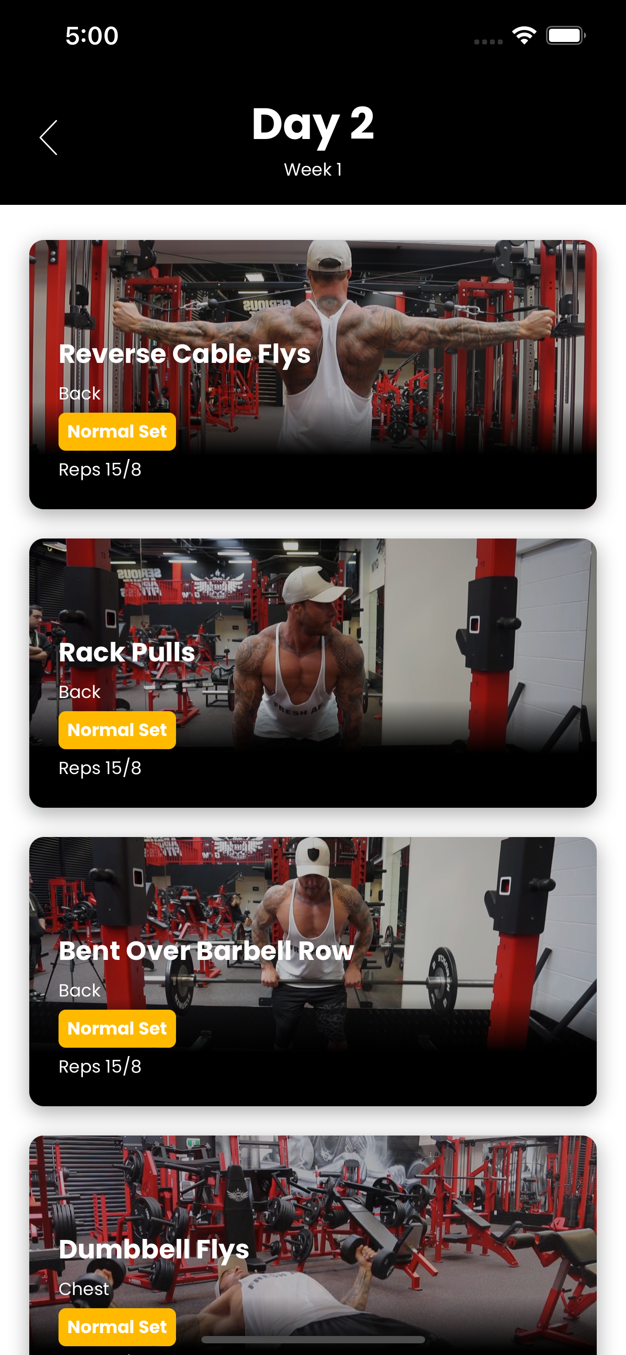 Zac Smith Fitness App