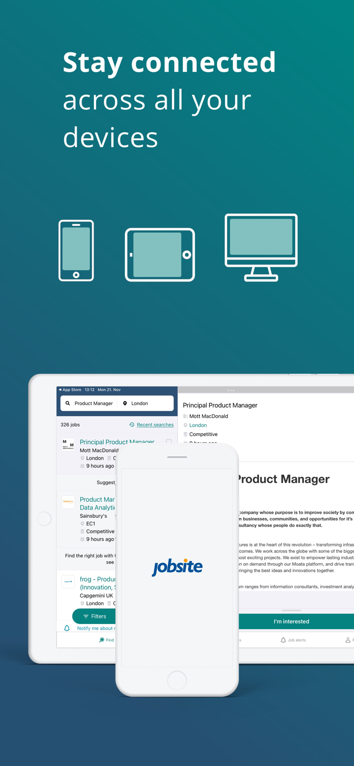 Jobsite - UK Job search app
