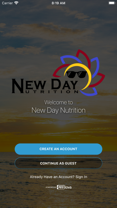 New Day Nutrition Screenshot