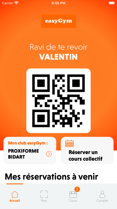 easyGym Fitness Screenshot