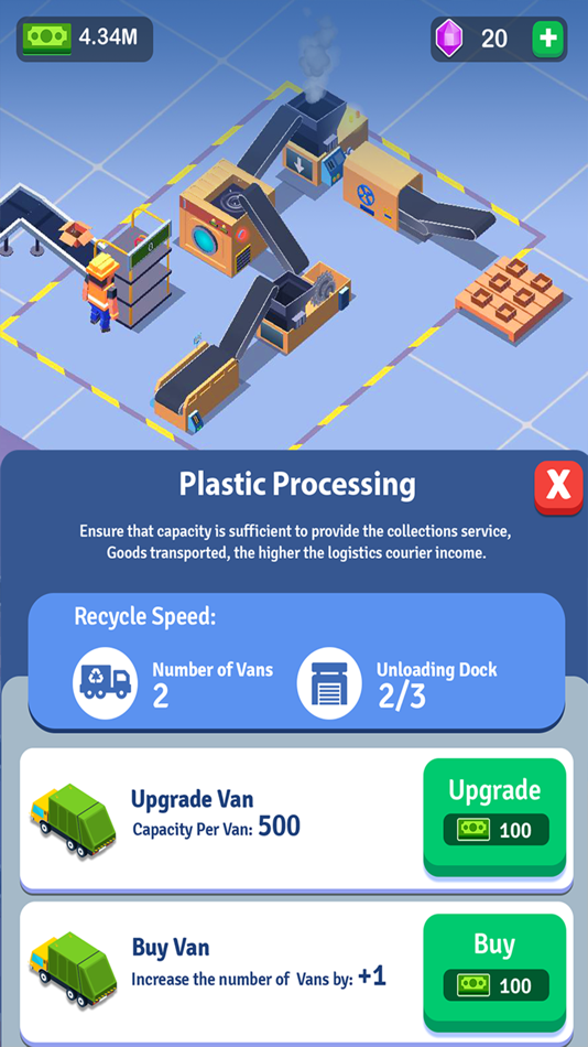 #6. Recycle Tycoon 3D (iOS) 由: Khurram Samad