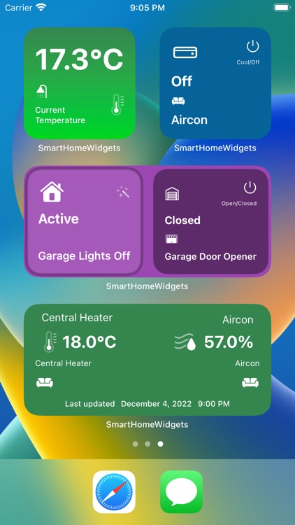 Smart Home Widgets