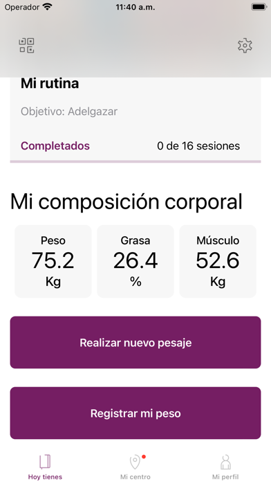 HyL fitness Screenshot