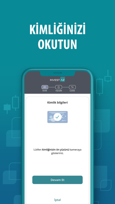 InvestAZ Online Hesap Aç Screenshot