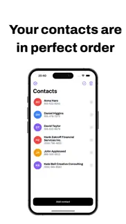 contactlist: temporary contact iphone screenshot 4