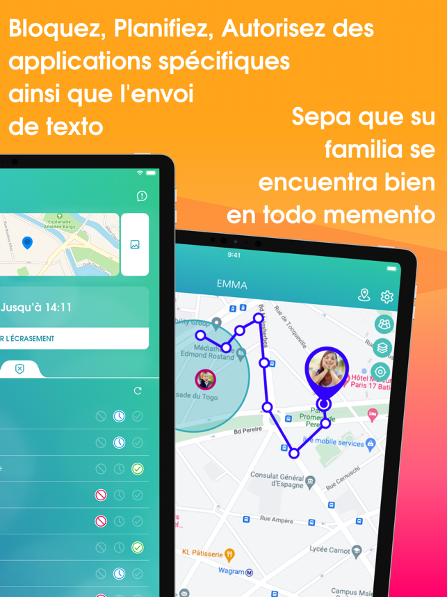 ‎Contrôle Parental & Localiser Capture d'écran
