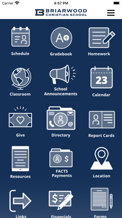 Briarwood Christian School Screenshot