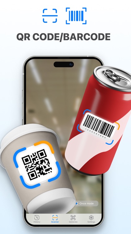 QR Reader, Barcode Scanner