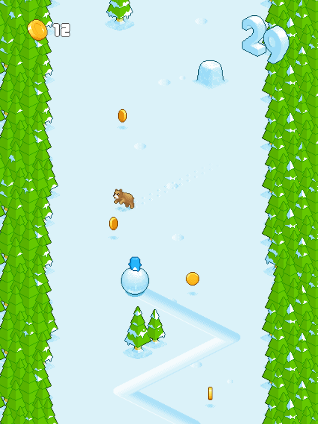 ‎Snow Roll Screenshot