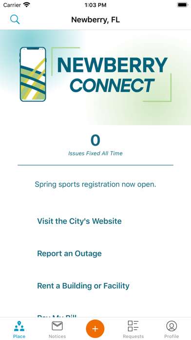 Newberry FL Connect Screenshot