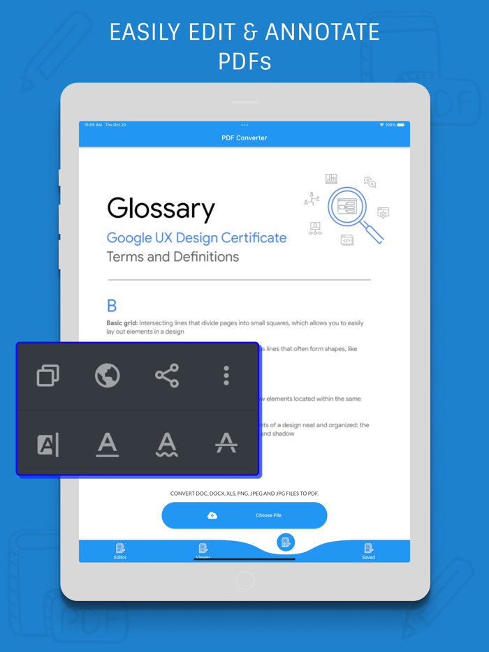 PDF Viewer Editor and Converter