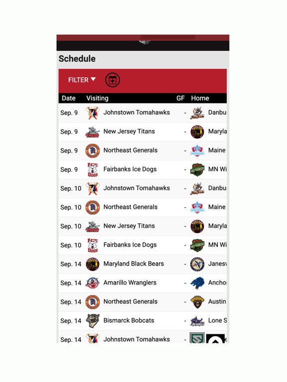 IceRays Hockey iPad screenshot 4 - Sports app