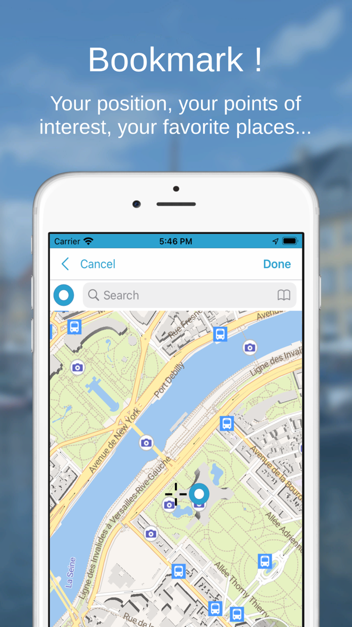 Paris on Foot  Offline Map