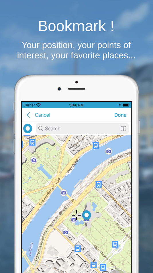 #4. Paris on Foot : Offline Map (iOS) De: Chaviro Software