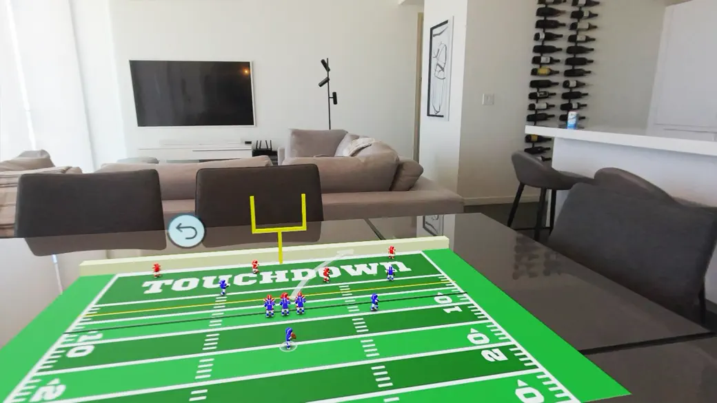 Touchdown Tumble: Spatial screenshot 1