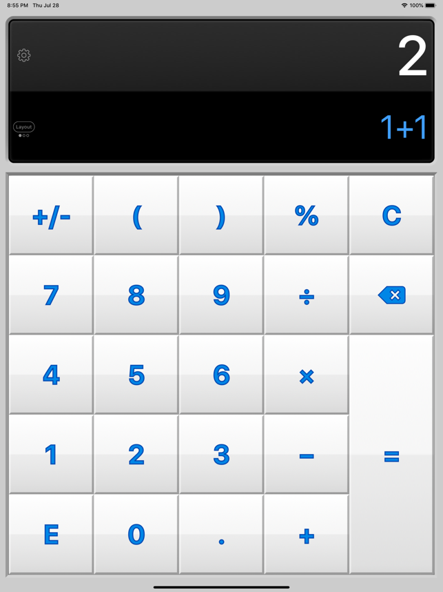 ‎Calculator HD Pro Screenshot