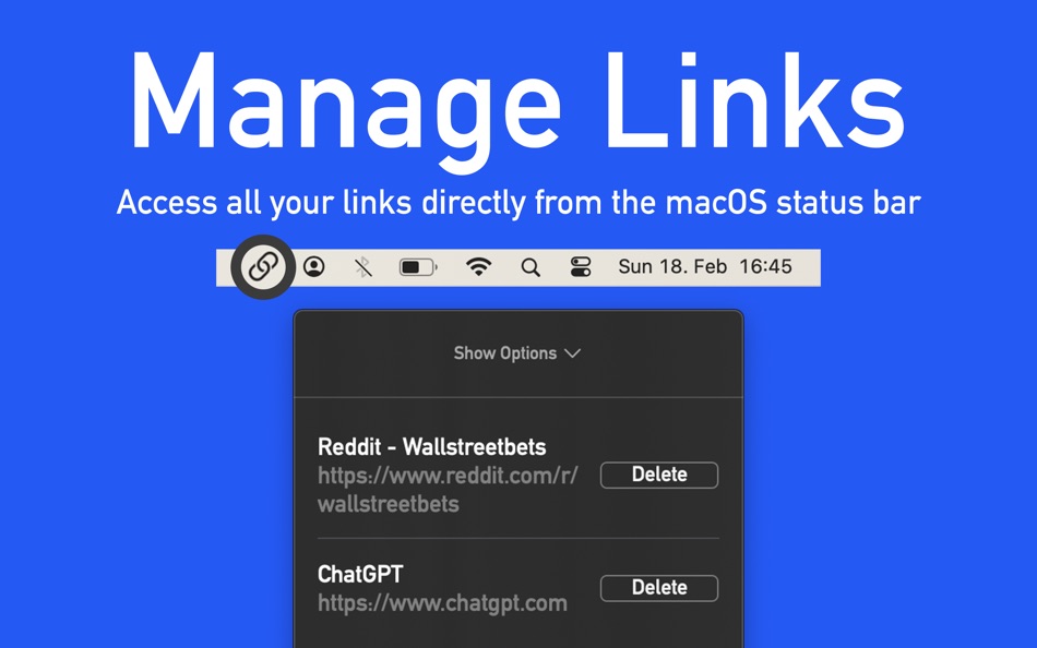#1. LinkManager Pro (macOS) 来自: Prethep Paran