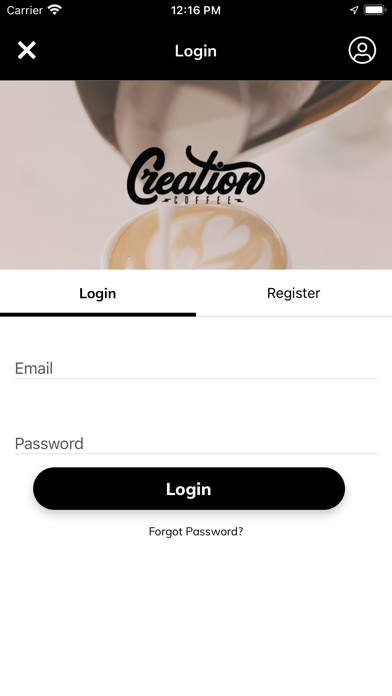 Creation Coffee Screenshot