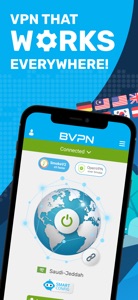 B VPN: Fast VPN Tunnel Smoke screenshot #1 for iPhone