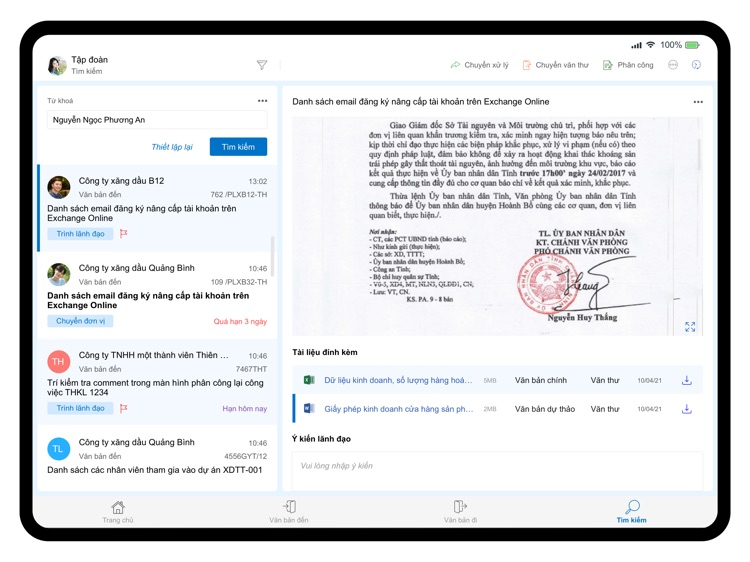 Petrolimex DOffice HD screenshot-4