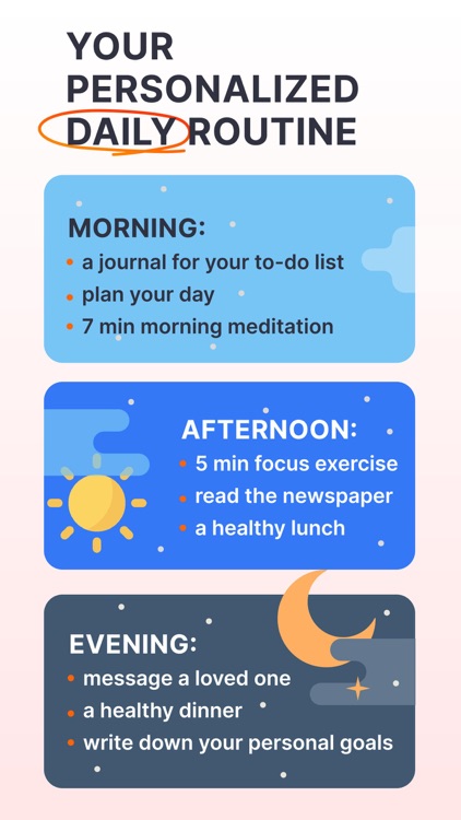 LifeWheel: Daily Routines