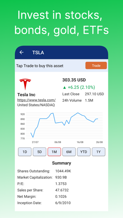 RMC digital assets-stocks-bond Screenshot