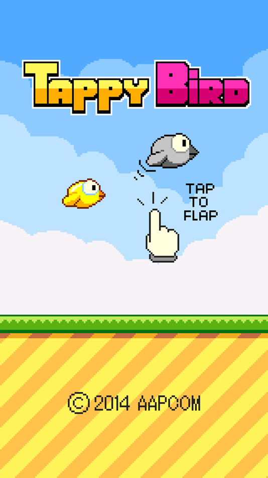#2. Tappy Bird. (iOS) 由: Andrew Baxter