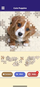 Cute Puppies Jigsaw Puzzle screenshot #5 for iPhone