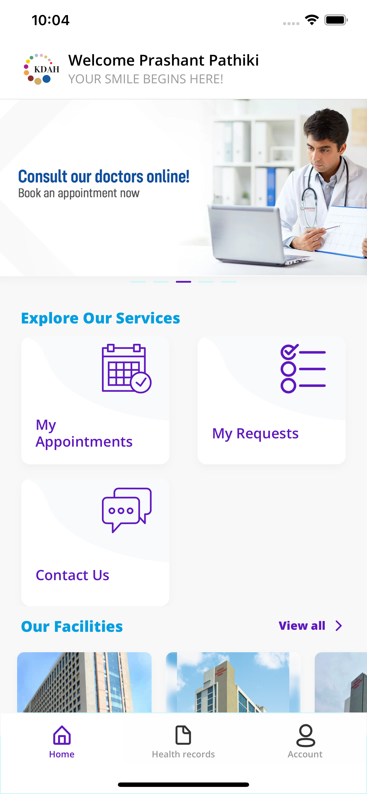 KDAH Patient Connect
