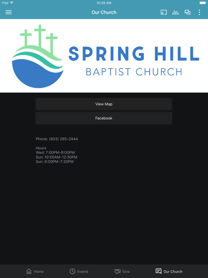 Spring Hill Baptist Church SC