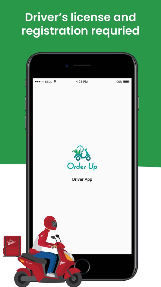 Order-Up Driver - 1.0.6 - (iOS)