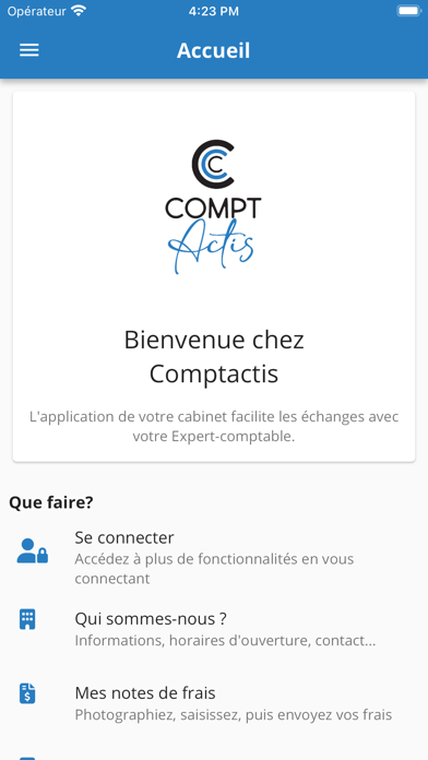 Screenshot #1 pour Comptactis