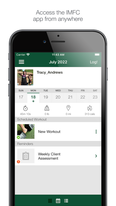 Inherent Motion Fitness Screenshot