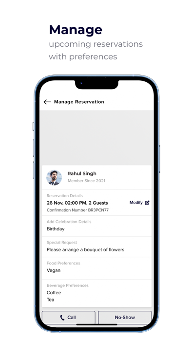DP Hotel App Screenshot