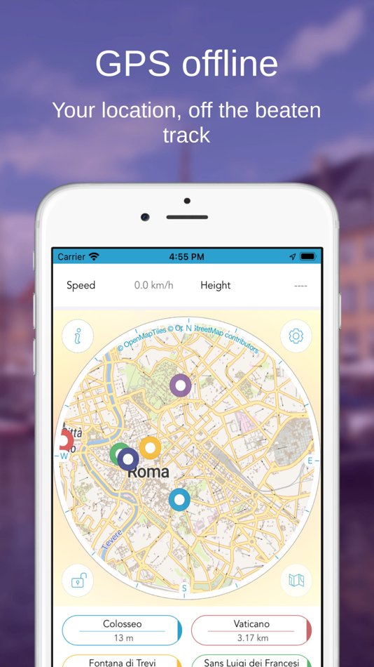 #5. Rome on Foot : Offline Map (iOS) 由: Chaviro Software