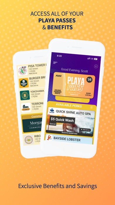 Screenshot 1 of Playa Pass App