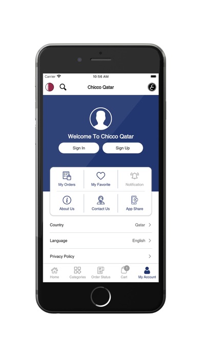 Chicco Qatar Screenshot