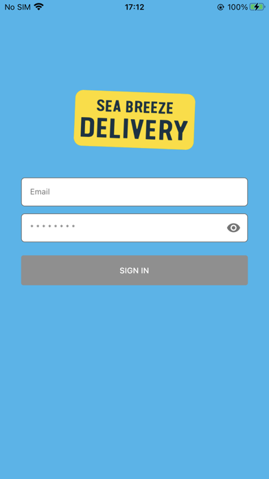 Sea Breeze Delivery Courier Screenshot