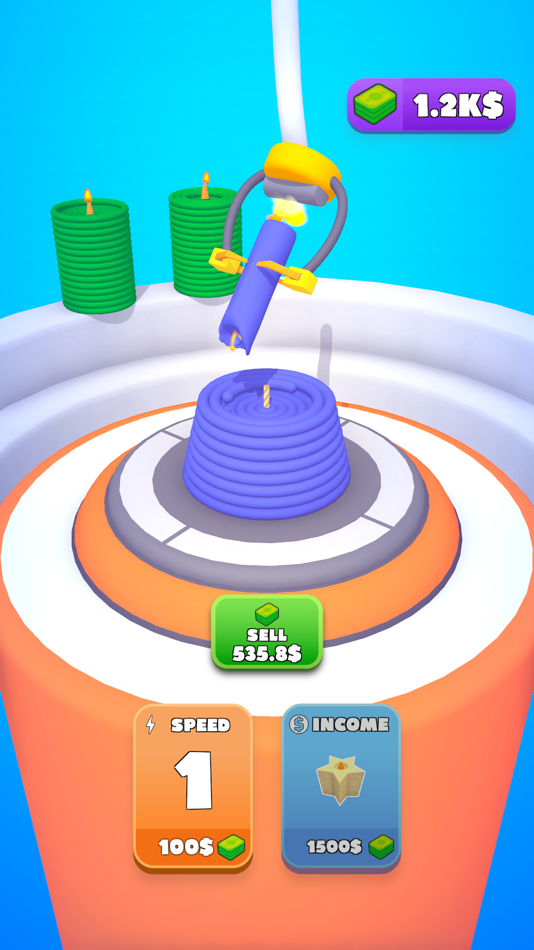 #2. Spiro Candle 3D (iOS) 由: tiplay studio Oyun ve Teknoloji Anonim Sirketi