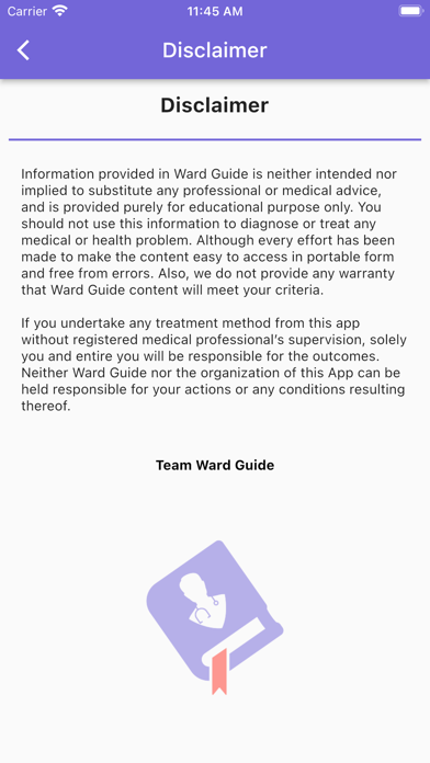 Ward Guide Screenshot